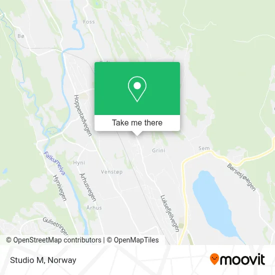 Studio M map