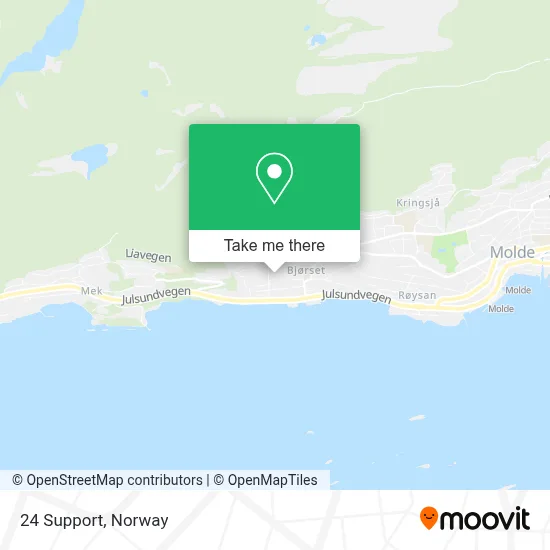 24 Support map