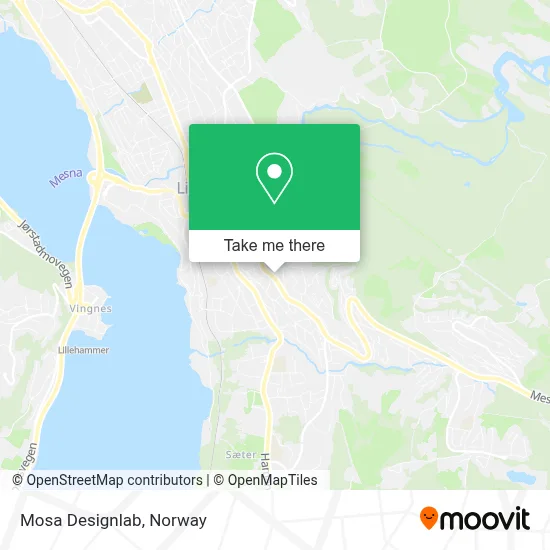 Mosa Designlab map