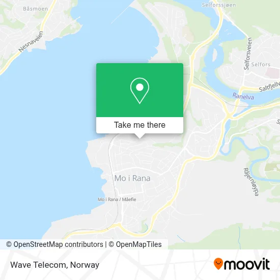 Wave Telecom map