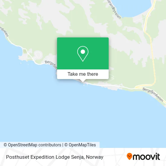 Posthuset Expedition Lodge Senja map