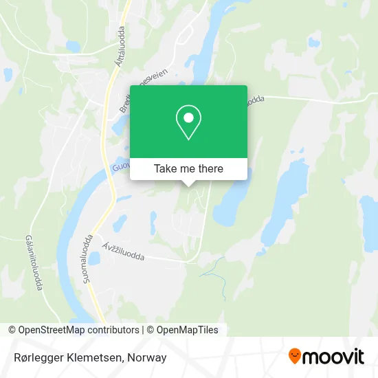 Rørlegger Klemetsen map