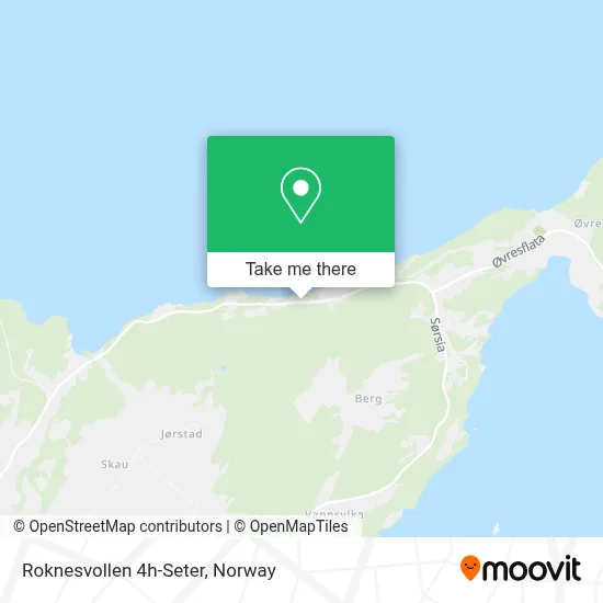 Roknesvollen 4h-Seter map