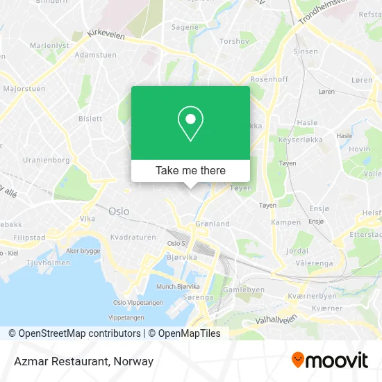 Azmar Restaurant map