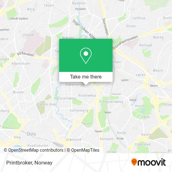 Printbroker map