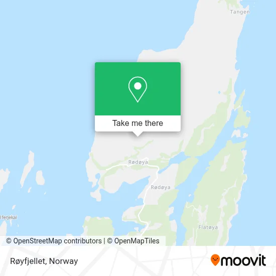 Røyfjellet map