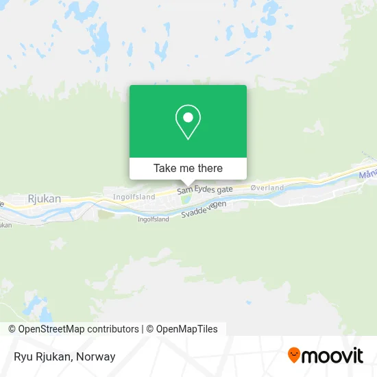 Ryu Rjukan map