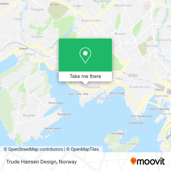 Trude Hansen Design map
