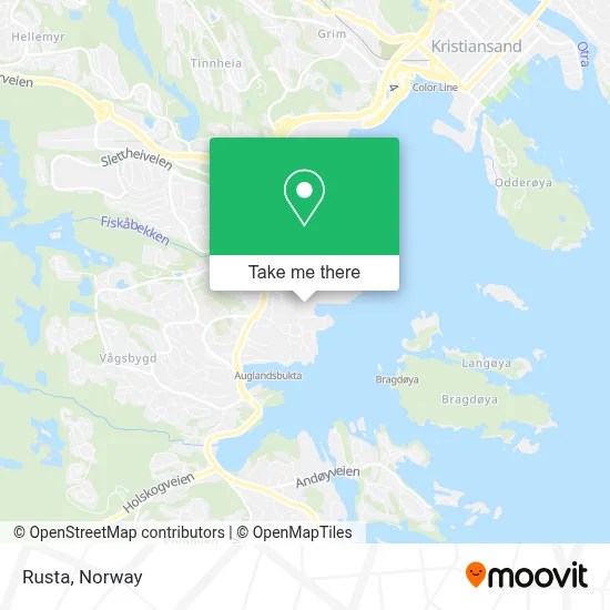 Rusta map