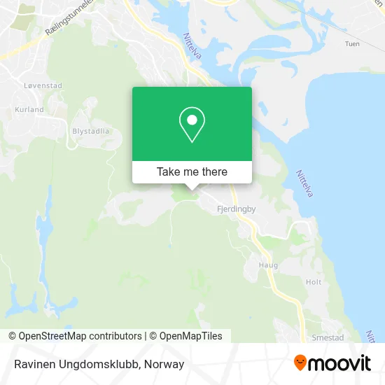 Ravinen Ungdomsklubb map