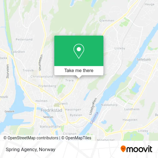 Spring Agency map