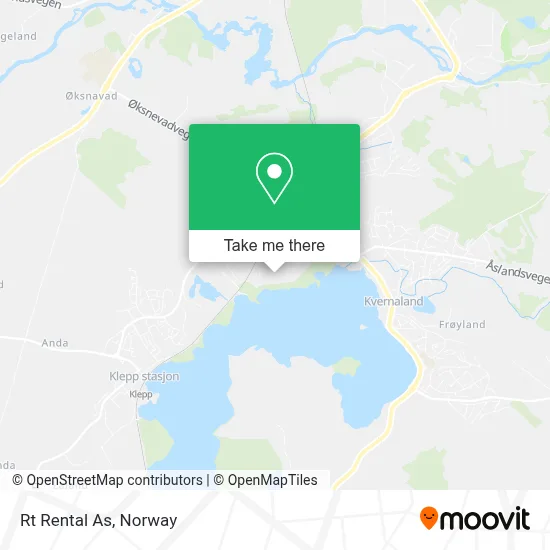 Rt Rental As map