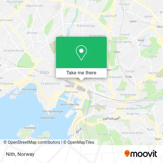 Nith map