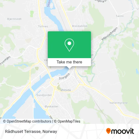 Rådhuset Terrasse map