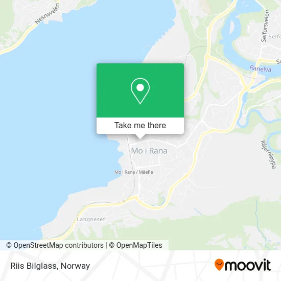 Riis Bilglass map