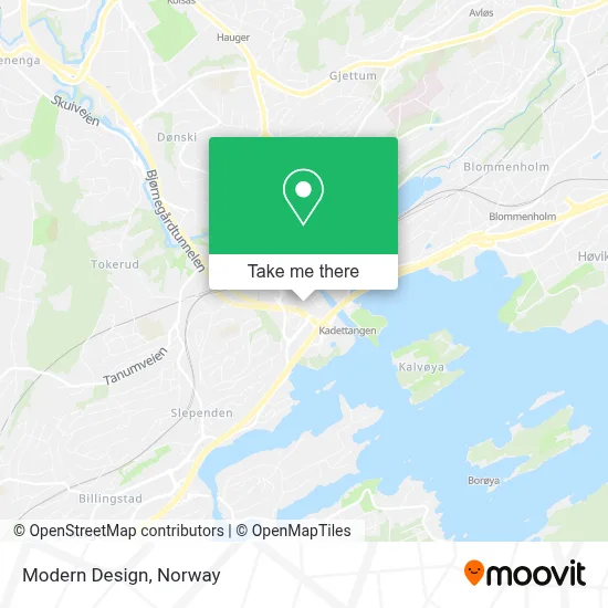 Modern Design map