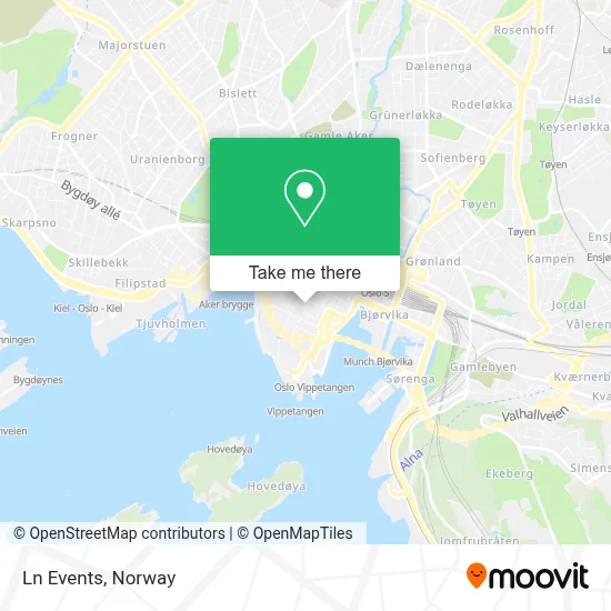 Ln Events map