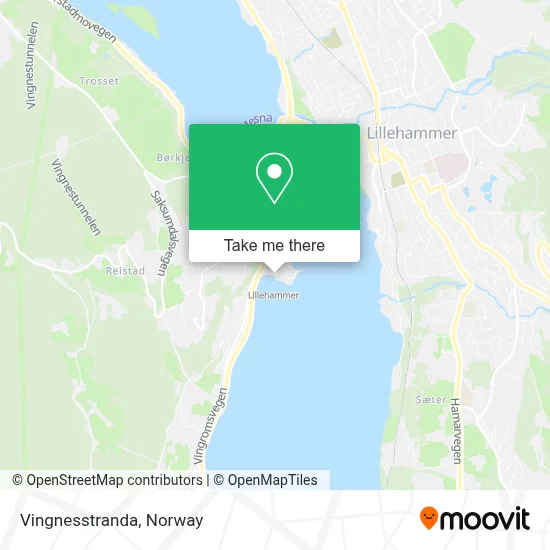 Vingnesstranda map