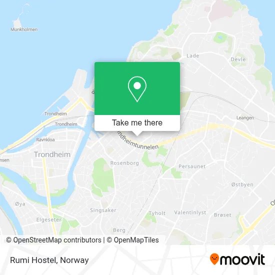 Rumi Hostel map