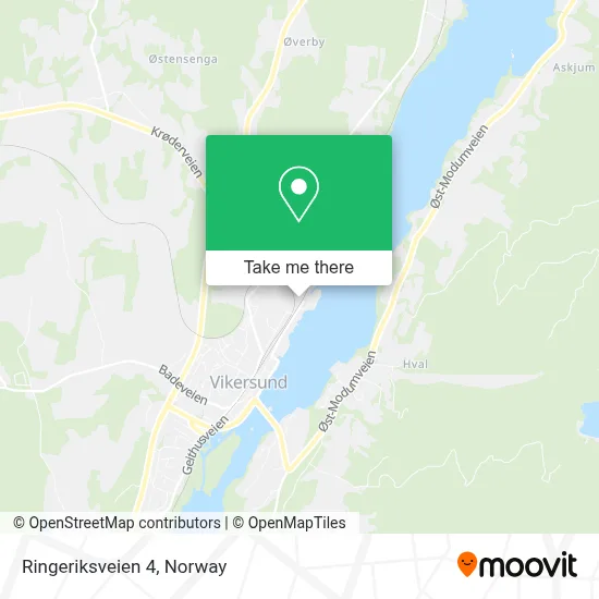 Ringeriksveien 4 map