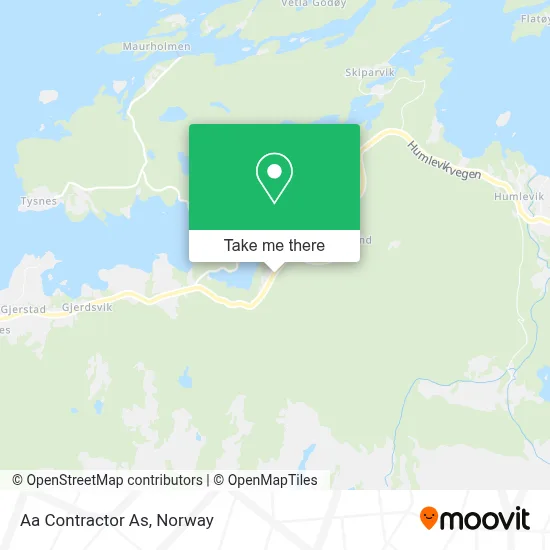 Aa Contractor As map