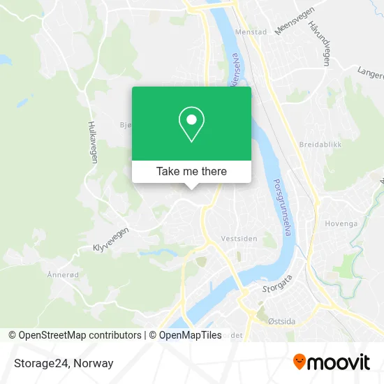 Storage24 map
