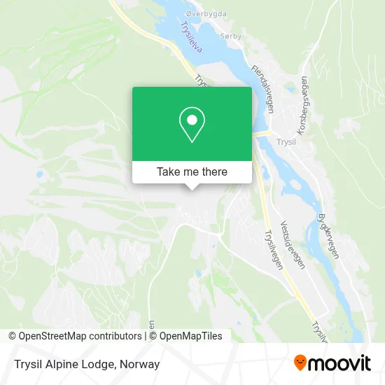 Trysil Alpine Lodge map