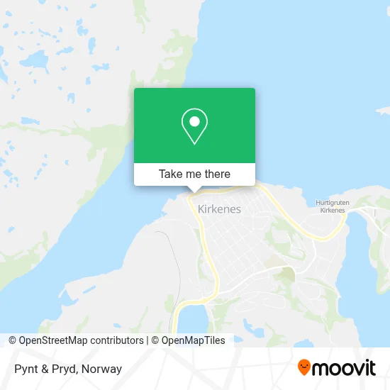 Pynt & Pryd map