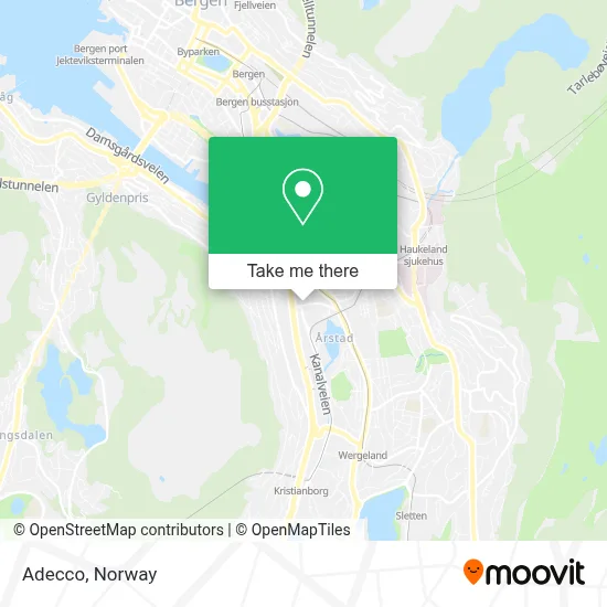 Adecco map
