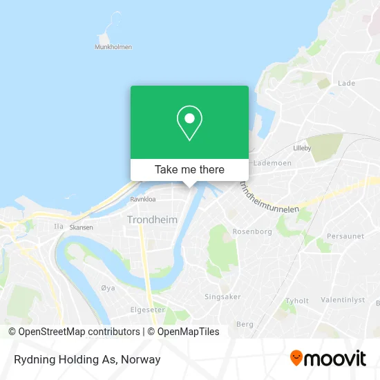 Rydning Holding As map