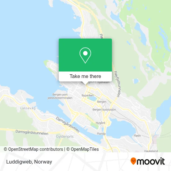 Luddigweb map