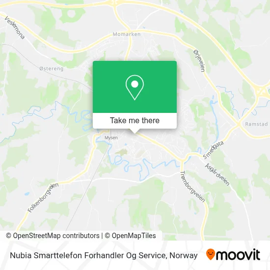 Nubia Smarttelefon Forhandler Og Service map