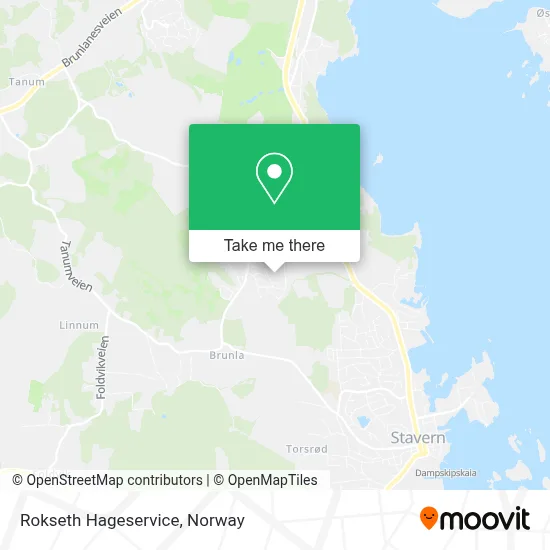 Rokseth Hageservice map