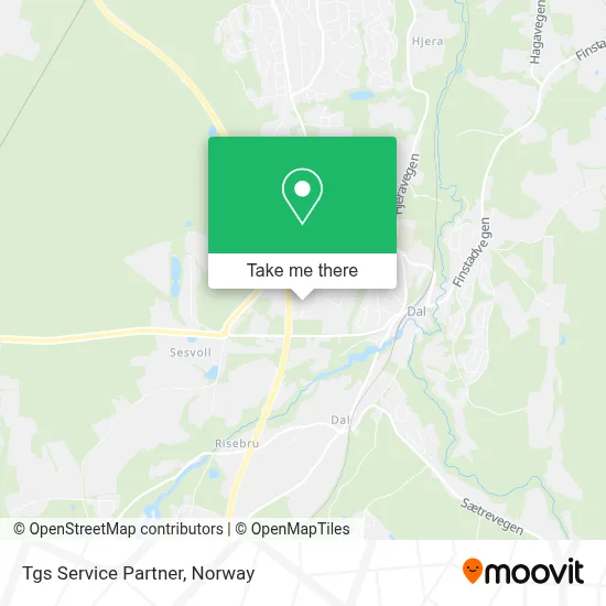 Tgs Service Partner map