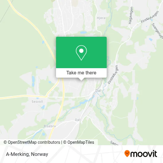 A-Merking map