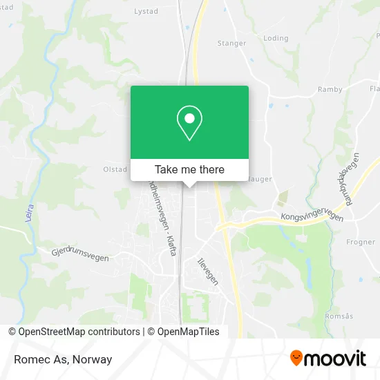 Romec As map