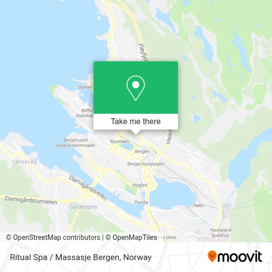 Ritual Spa / Massasje Bergen map