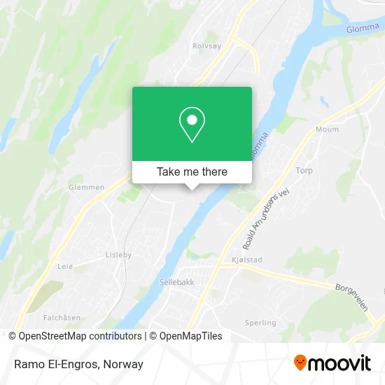 Ramo El-Engros map