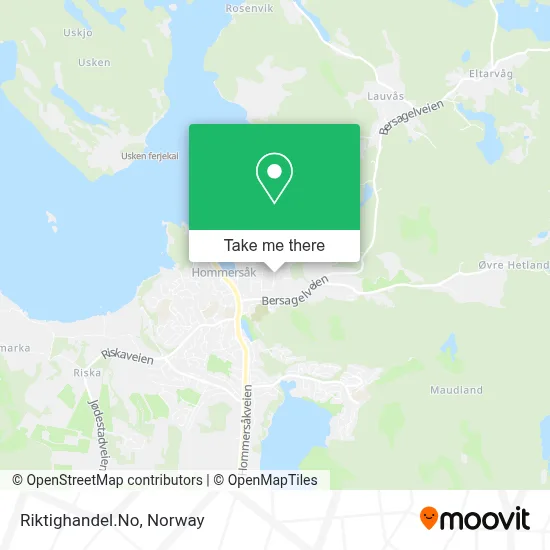 Riktighandel.No map