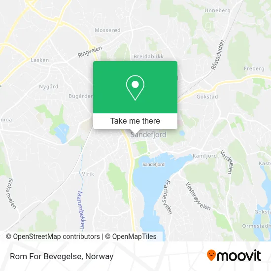 Rom For Bevegelse map