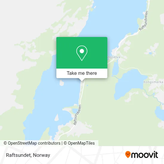 Raftsundet map