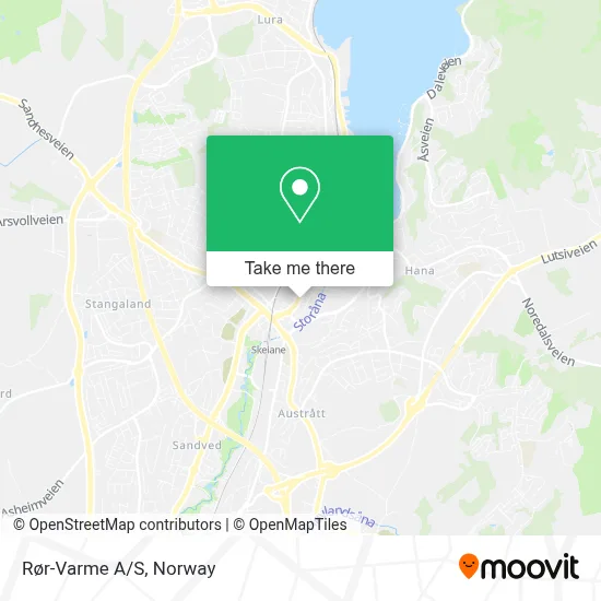 Rør-Varme A/S map