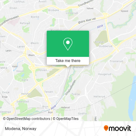Modena map