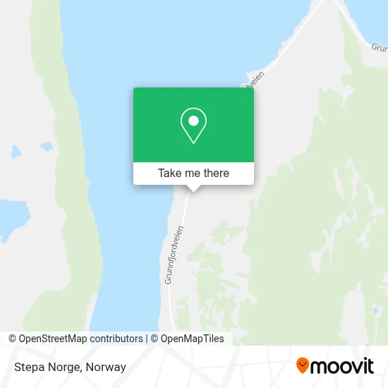 Stepa Norge map