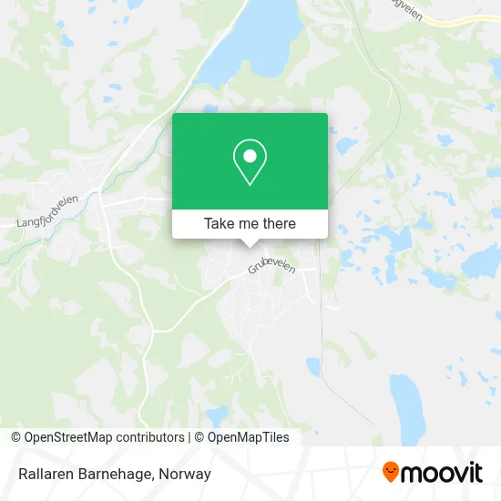 Rallaren Barnehage map