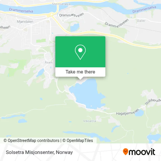 Solsetra Misjonsenter map