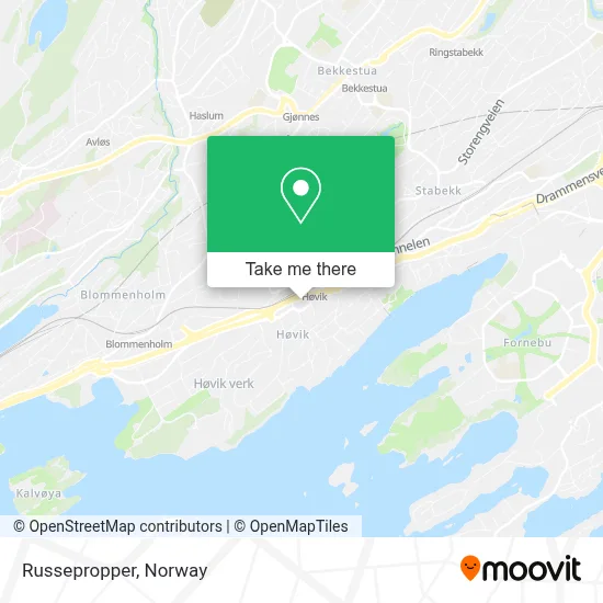 Russepropper map
