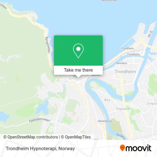 Trondheim Hypnoterapi map