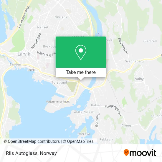 Riis Autoglass map