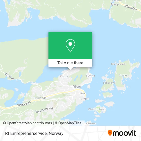 Rt Entreprenørservice map